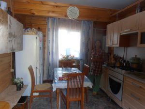 Маленький дом и его кухня
